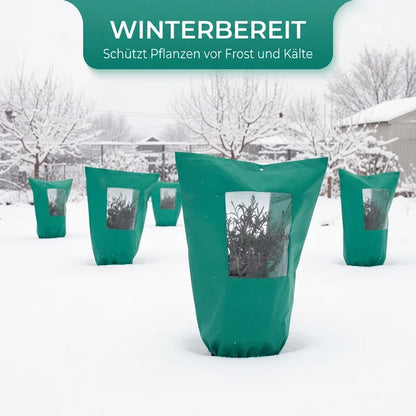 ❄️Winter Tree Protection Covers Buy One Get One Free ❄️ Winter-Pflanzenschutz – Mit Reißverschluss & Kordelzug ✨