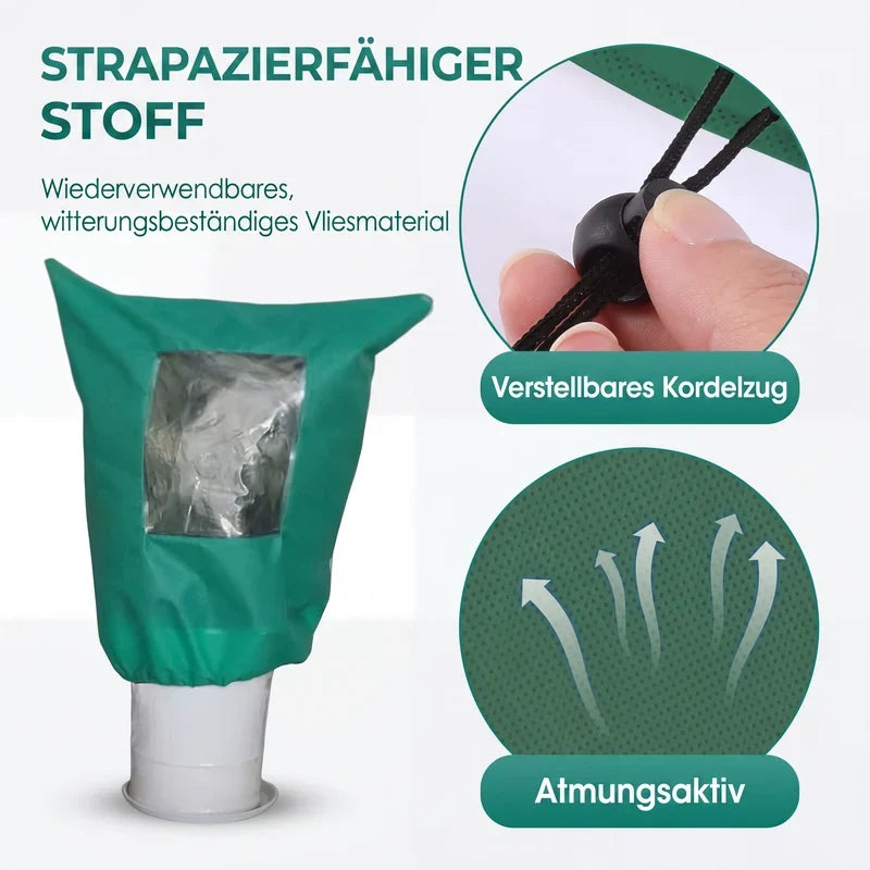 ❄️Winter Tree Protection Covers Buy One Get One Free ❄️ Winter-Pflanzenschutz – Mit Reißverschluss & Kordelzug ✨