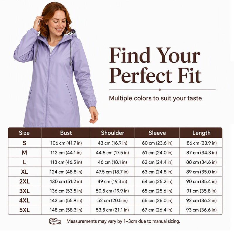 ⏳LAST DAY SALE !!💥Women's Outdoor Waterproof Hooded Jacket🌧🧥