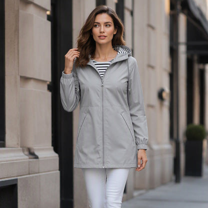 ⏳LAST DAY SALE !!💥Women's Outdoor Waterproof Hooded Jacket🌧🧥