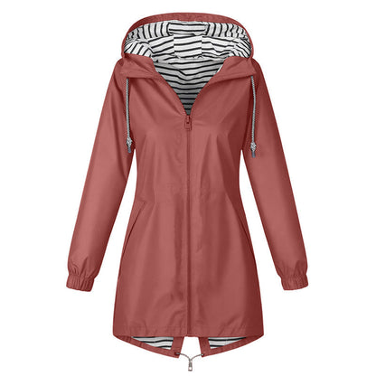 ⏳LAST DAY SALE !!💥Women's Outdoor Waterproof Hooded Jacket🌧🧥