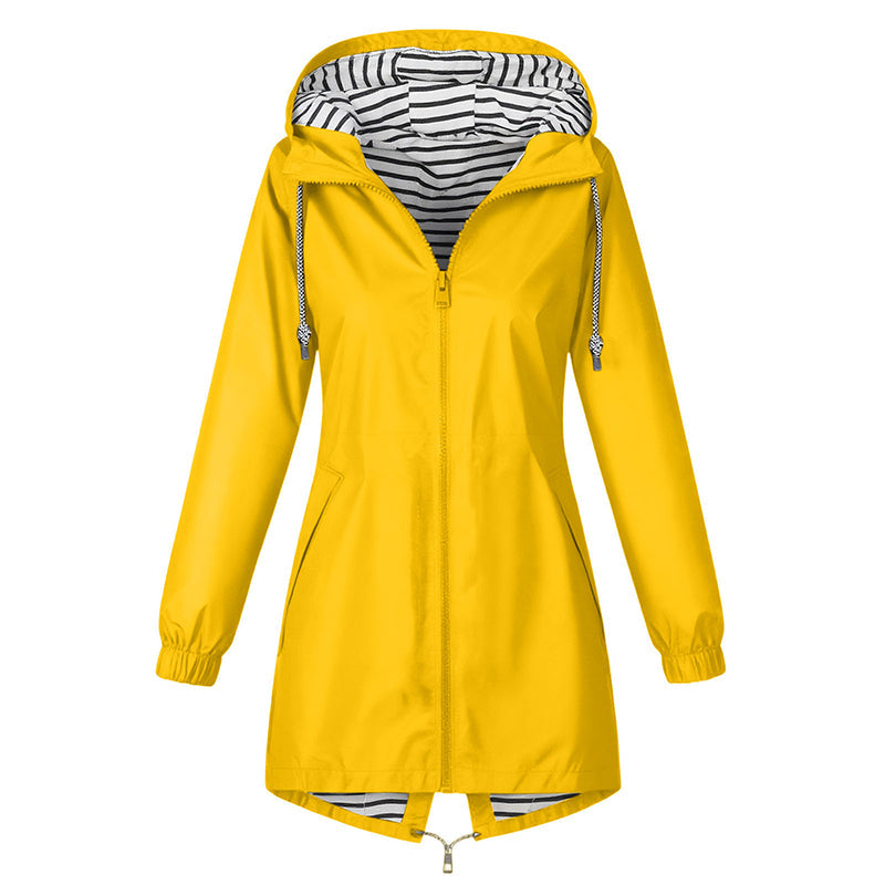 ⏳LAST DAY SALE !!💥Women's Outdoor Waterproof Hooded Jacket🌧🧥
