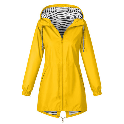⏳LAST DAY SALE !!💥Women's Outdoor Waterproof Hooded Jacket🌧🧥