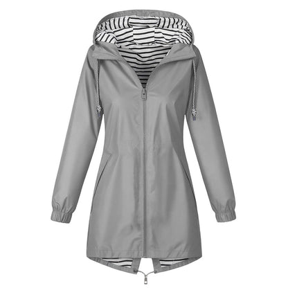 ⏳LAST DAY SALE !!💥Women's Outdoor Waterproof Hooded Jacket🌧🧥
