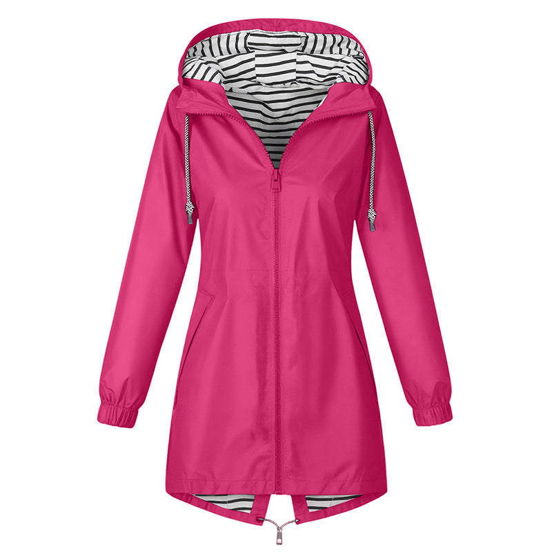 ⏳LAST DAY SALE !!💥Women's Outdoor Waterproof Hooded Jacket🌧🧥