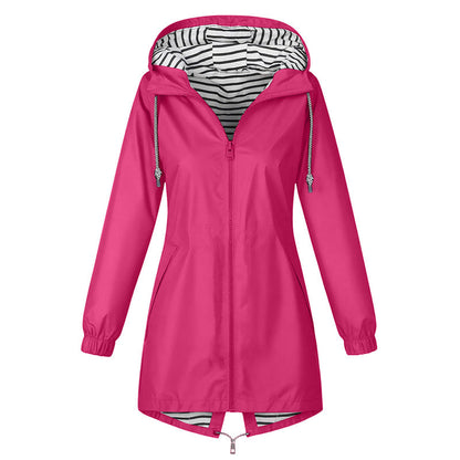 ⏳LAST DAY SALE !!💥Women's Outdoor Waterproof Hooded Jacket🌧🧥