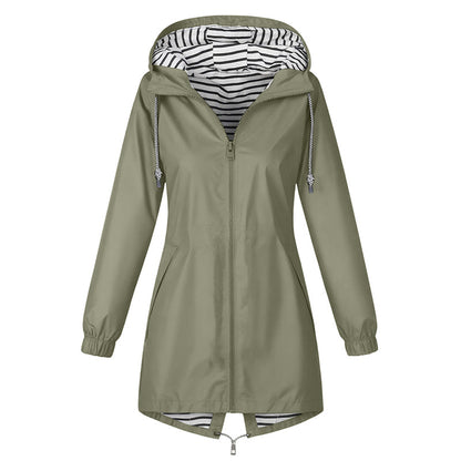 ⏳LAST DAY SALE !!💥Women's Outdoor Waterproof Hooded Jacket🌧🧥