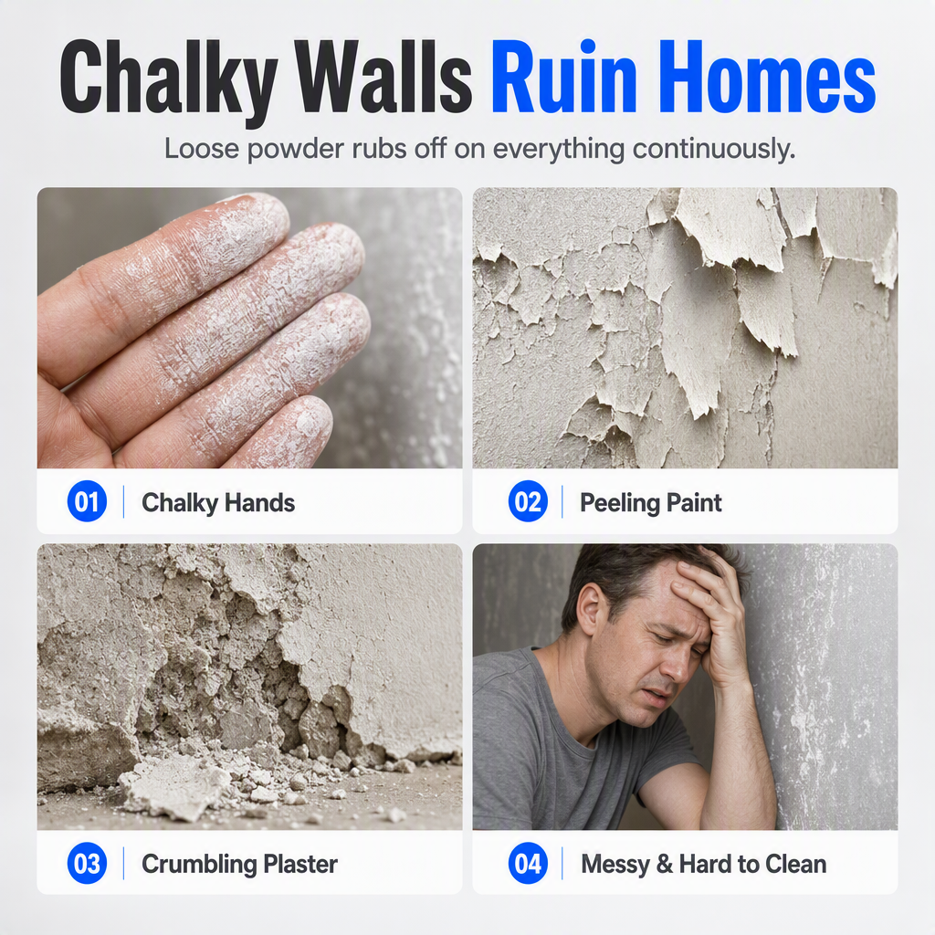 📢Buy one get one free 🔥Upgraded wall repair liquid and hardener