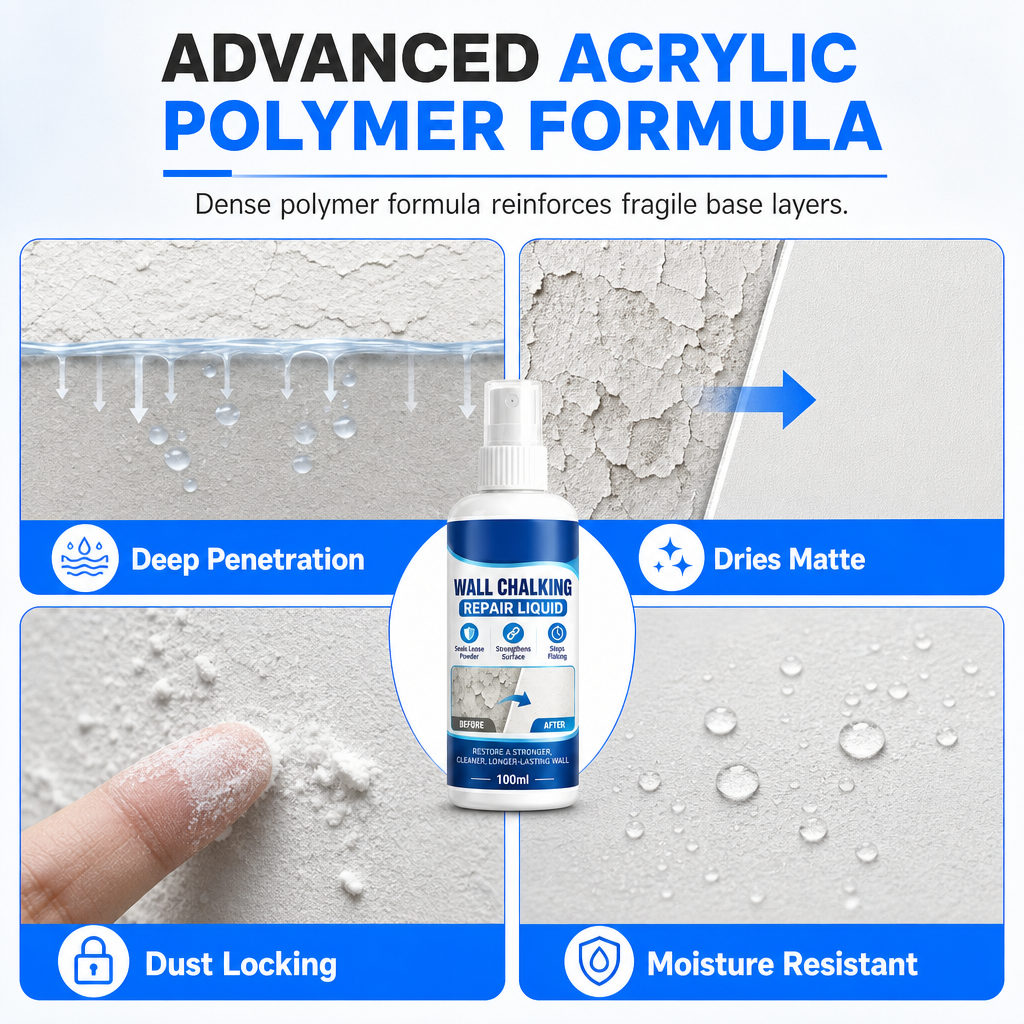 📢Buy one get one free 🔥Upgraded wall repair liquid and hardener