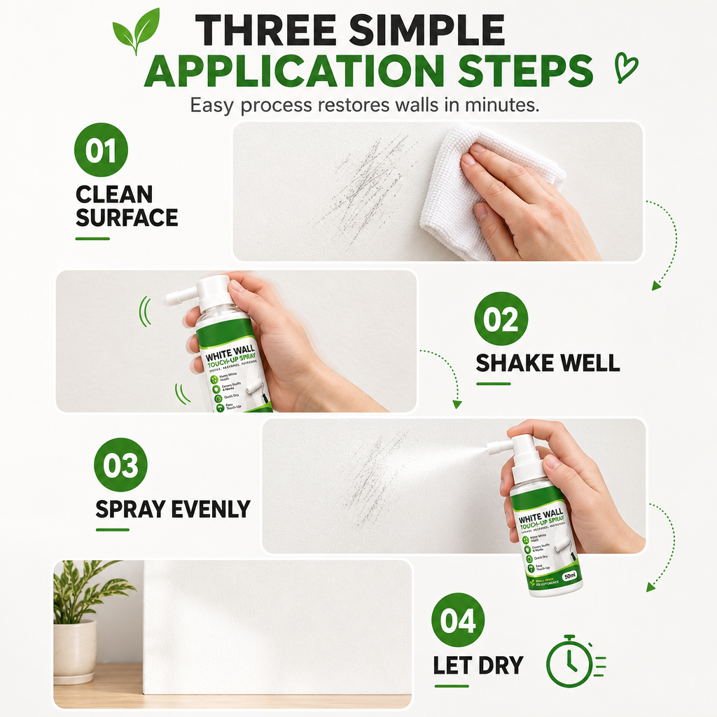Christmas Big Sale 🎄 Buy More Get More Free White Wall Repair Spray