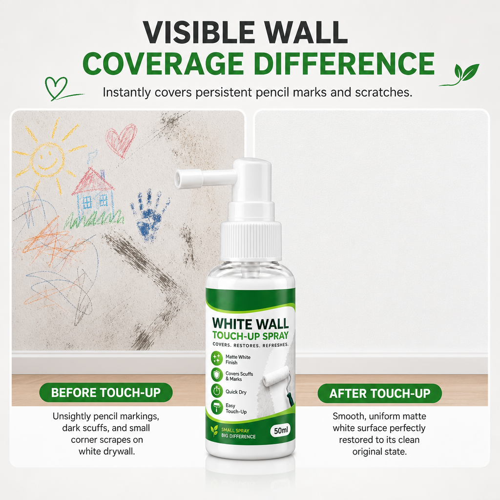 Christmas Big Sale 🎄 Buy More Get More Free White Wall Repair Spray