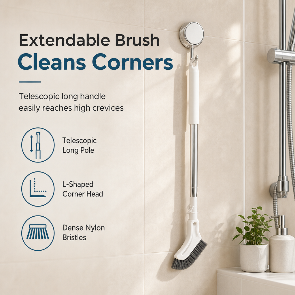 💥Buy One, Get One Free🧹Multi-functional floor brush with telescopic handle