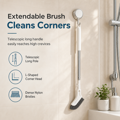 💥Buy One, Get One Free🧹Multi-functional floor brush with telescopic handle