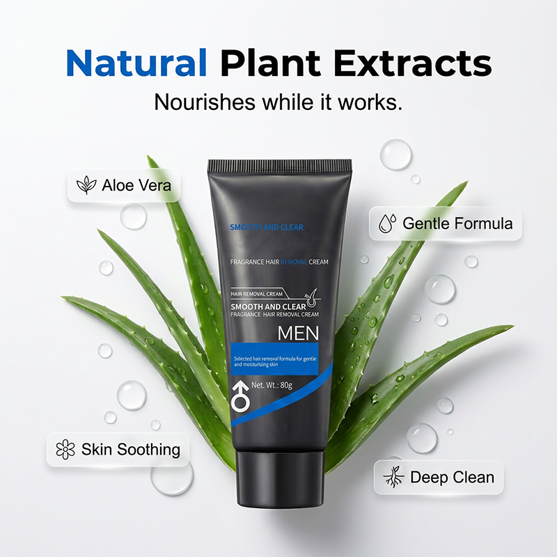 💕Buy 1 Get 1 Free🔥Men Hair Removal Cream｜Smooth Skin, No Dark Spots
