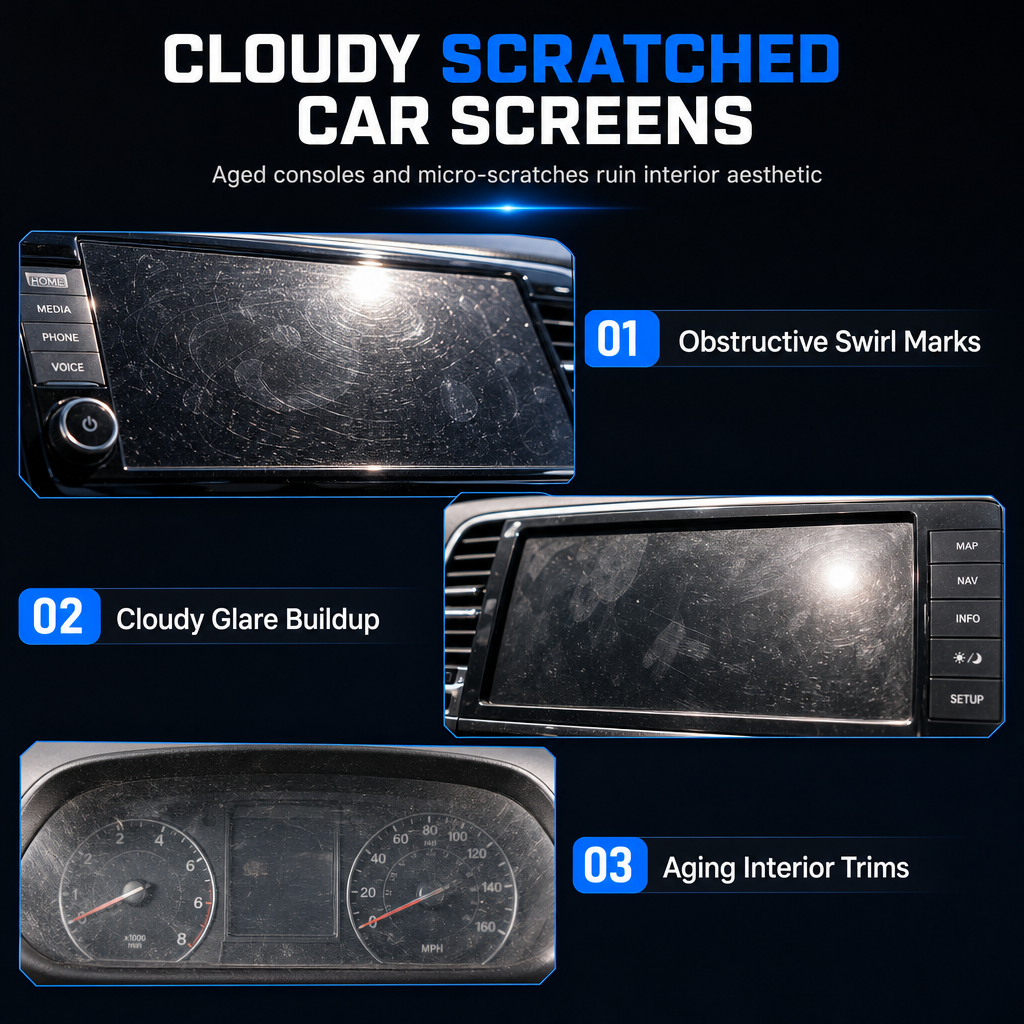 🔥Limited Time Promotion 50% OFF🔥Car Dashboard & Center Console Scratch Repair Cream
