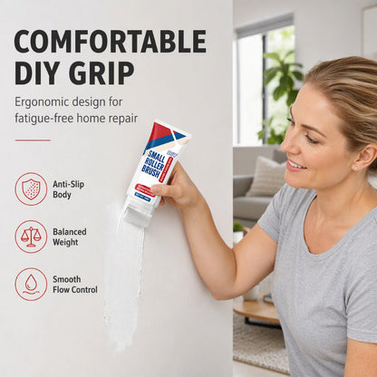 💥Buy 1 Get 1 Free🧱🖌️✨Waterproof Wall Repair Paste with Integrated Small Roller Brush