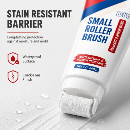 💥Buy 1 Get 1 Free🧱🖌️✨Waterproof Wall Repair Paste with Integrated Small Roller Brush