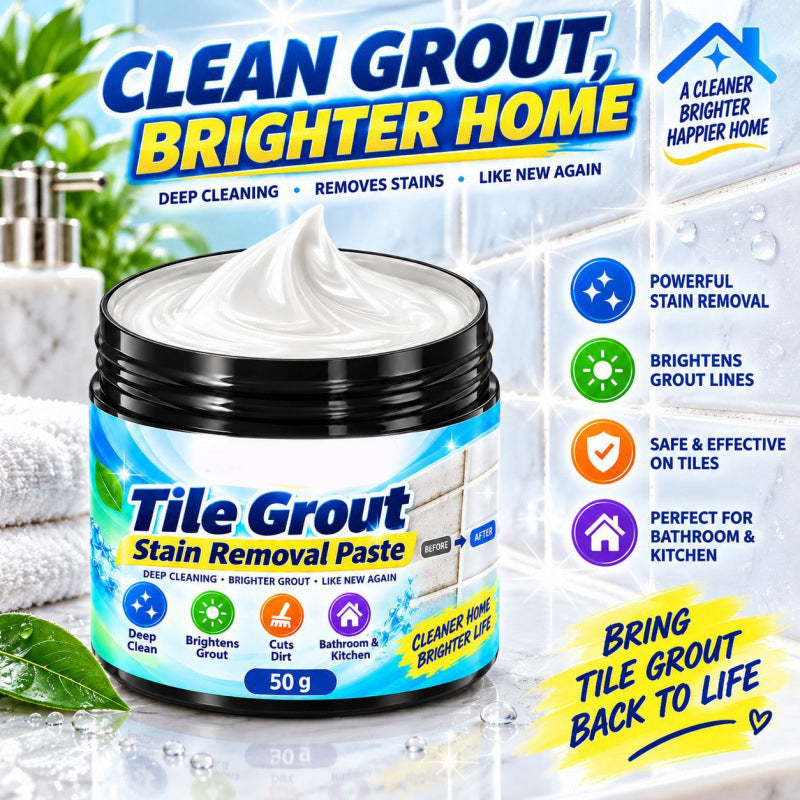 🔥 50% OFF – Tile Grout Cleaner Paste