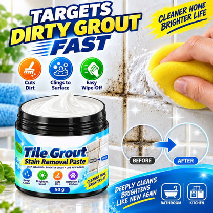 🔥 50% OFF – Tile Grout Cleaner Paste