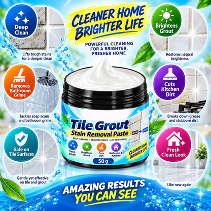 🔥 50% OFF – Tile Grout Cleaner Paste