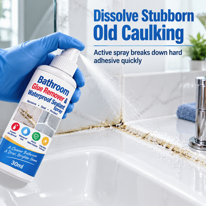 🎄Christmas Deep Cleaning Big Discount🎄 Bathroom Adhesive Remover and Waterproof Sealant Set