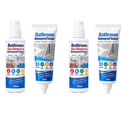 🎄Christmas Deep Cleaning Big Discount🎄 Bathroom Adhesive Remover and Waterproof Sealant Set