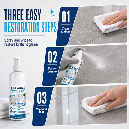 ✨Buy 1 Get 1 Free🏠 Ceramic Tile Repair Spray – Refresh Fine Scratches & Restore Gloss