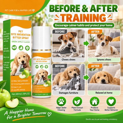 💕Buy 1 Get 1 Free🐶🐱Pet Bitter Spray for Chew Prevention