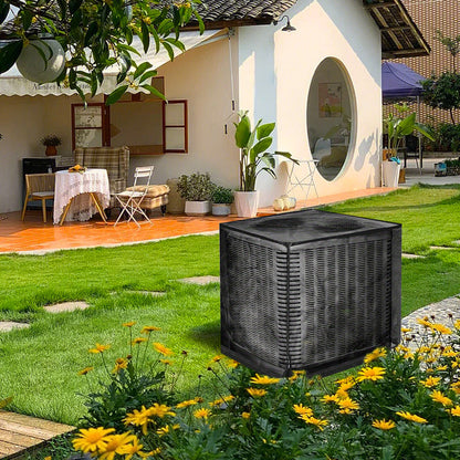 🌬️ Outdoor Air Conditioner Protective Mesh Cover, Dustproof & Anti-Leaf AC Unit Mesh Screen, Breathable Outdoor AC Condenser Cover for Garden Debris, Leaves, Bird Blocking