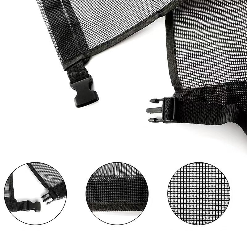 🌬️ Outdoor Air Conditioner Protective Mesh Cover, Dustproof & Anti-Leaf AC Unit Mesh Screen, Breathable Outdoor AC Condenser Cover for Garden Debris, Leaves, Bird Blocking