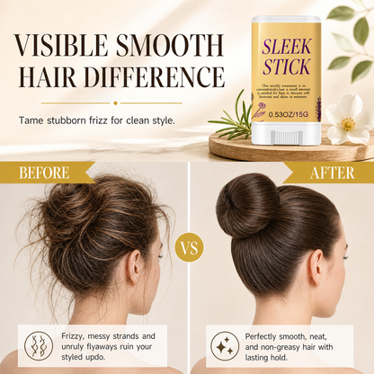 🏆Buy 1, Get 2 Free 🎉 Flyaway tamer/styling wax stick for smoothing frizz and setting hair in place
