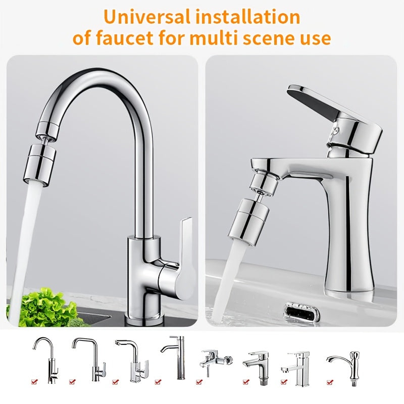 🌟High-quality pressure-boosting faucet—universal fit, featuring pressure enhancement, purification, and water circulation. Special price today!