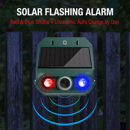 🥳Over 100,000 units sold! 🌳🔊 50% off! Solar-powered animal repellent.