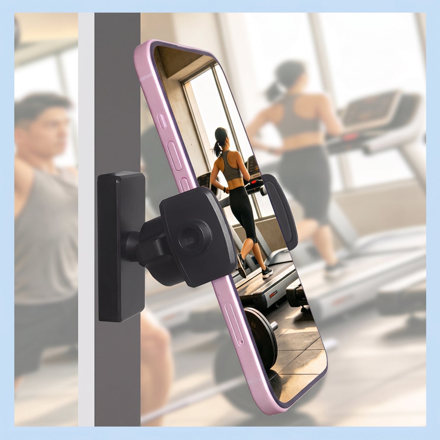 🔥Limited-time 50% off-Magnetic Gym Phone Mount