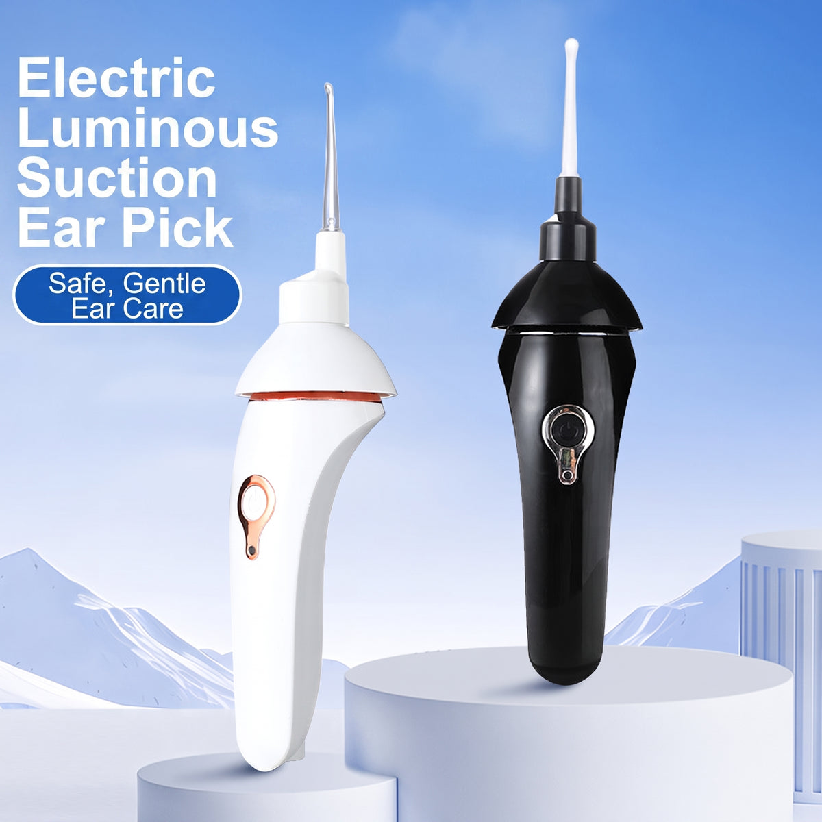 🔥Limited-time 50% off - Electric LED Suction Ear Cleaner
