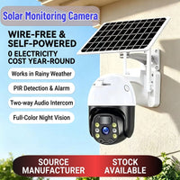 360° Solar-Powered Surveillance