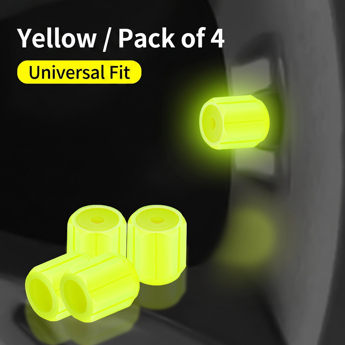 Limited-time 50% off🌟🔩 Luminous Tire Valve Caps