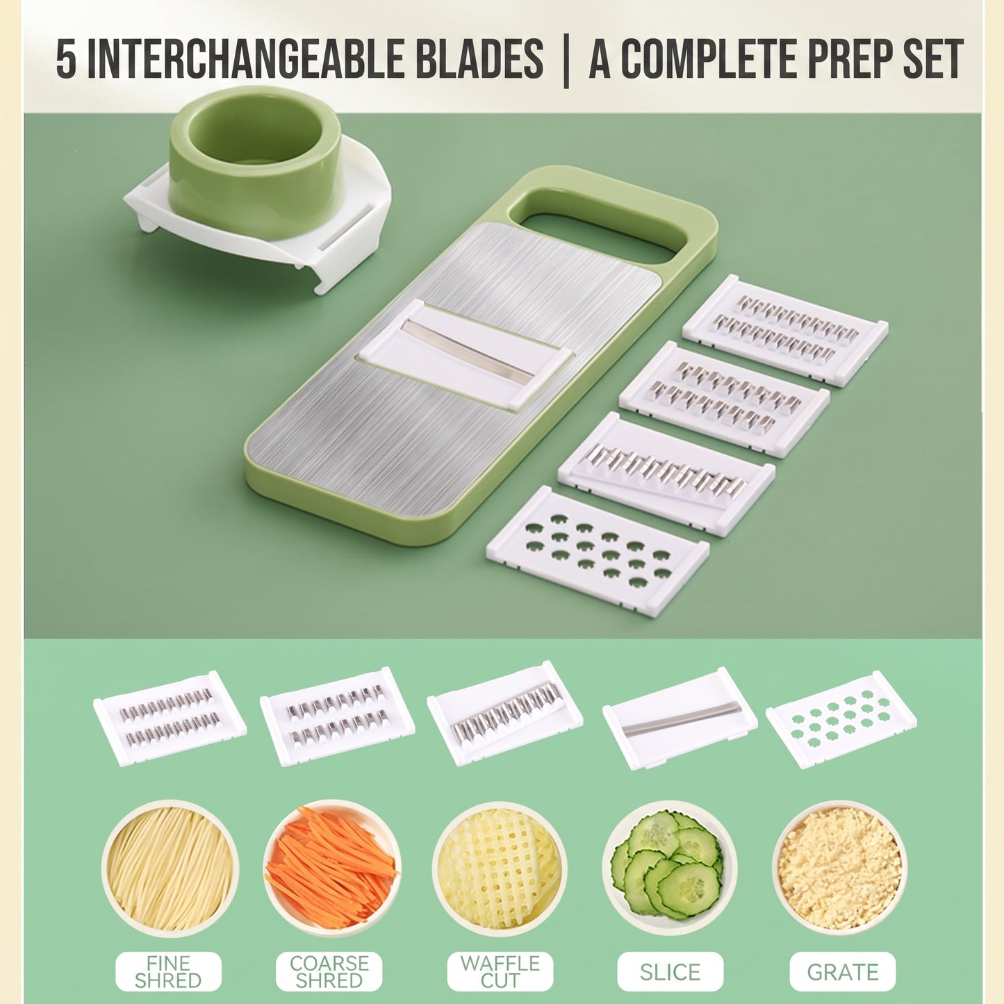 🔥Limited-time 50% off - Multi-functional stainless steel grater