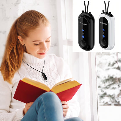 🔥Limited-time 50% off-Mini neck-hanging negative ion air purifier