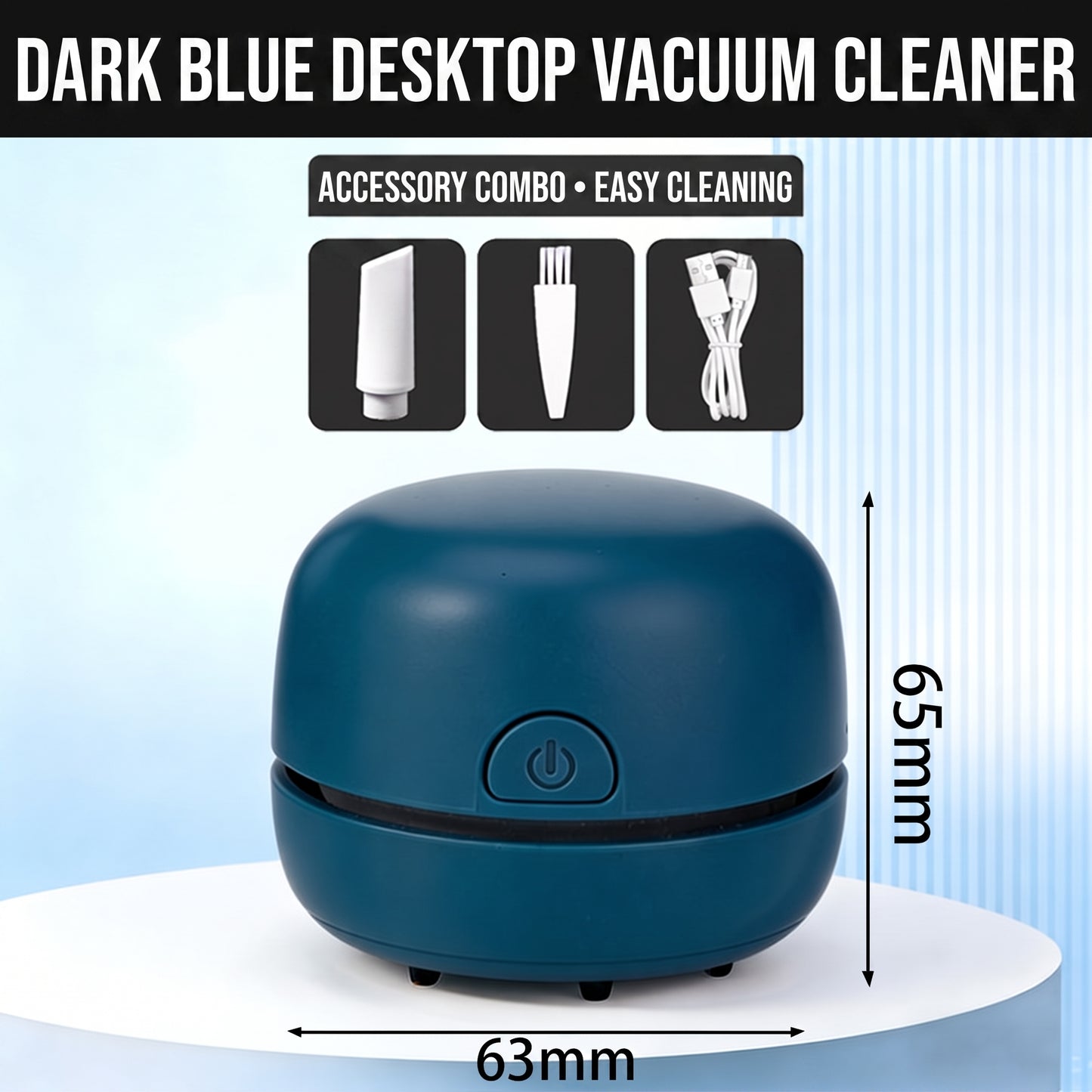 🔥Limited-time 50% off-Mini portable desktop vacuum cleaner