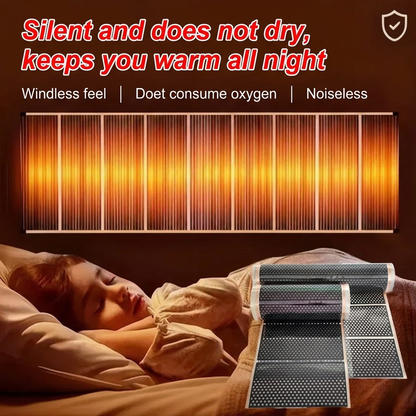 🔥3-Second Rapid Heating Honeycomb Graphene Far-Infrared Ceramic Wall Heater | Low Noise, Energy Efficient Indoor Wall Mount Space Heater