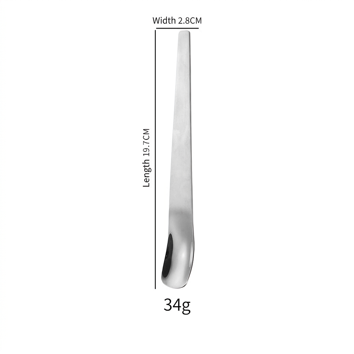 🔥Scoop Desserts Instantly! No-Bend Deep-Bowl Spoon