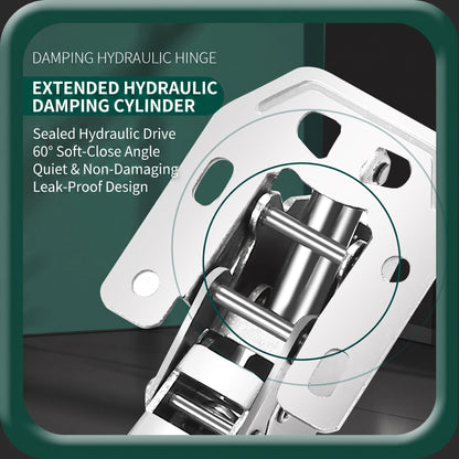 Limited-time 50% off, buy one get one free, no-drill bridge-type cabinet hinges