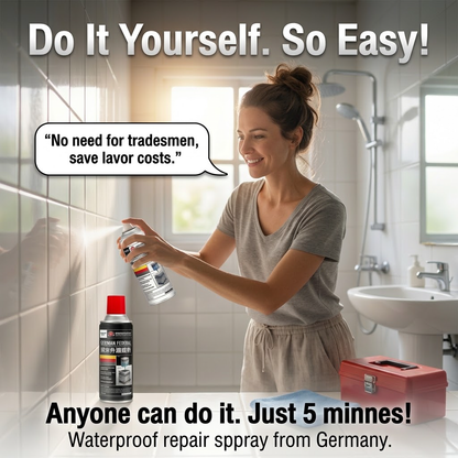 🏠 Roof Waterproofing & Leak Repair Spray | High-Performance Liquid Sealant for Rooftops, Walls, Cracks, Instant Sealing, Weather Resistant Leak Stop Coating
