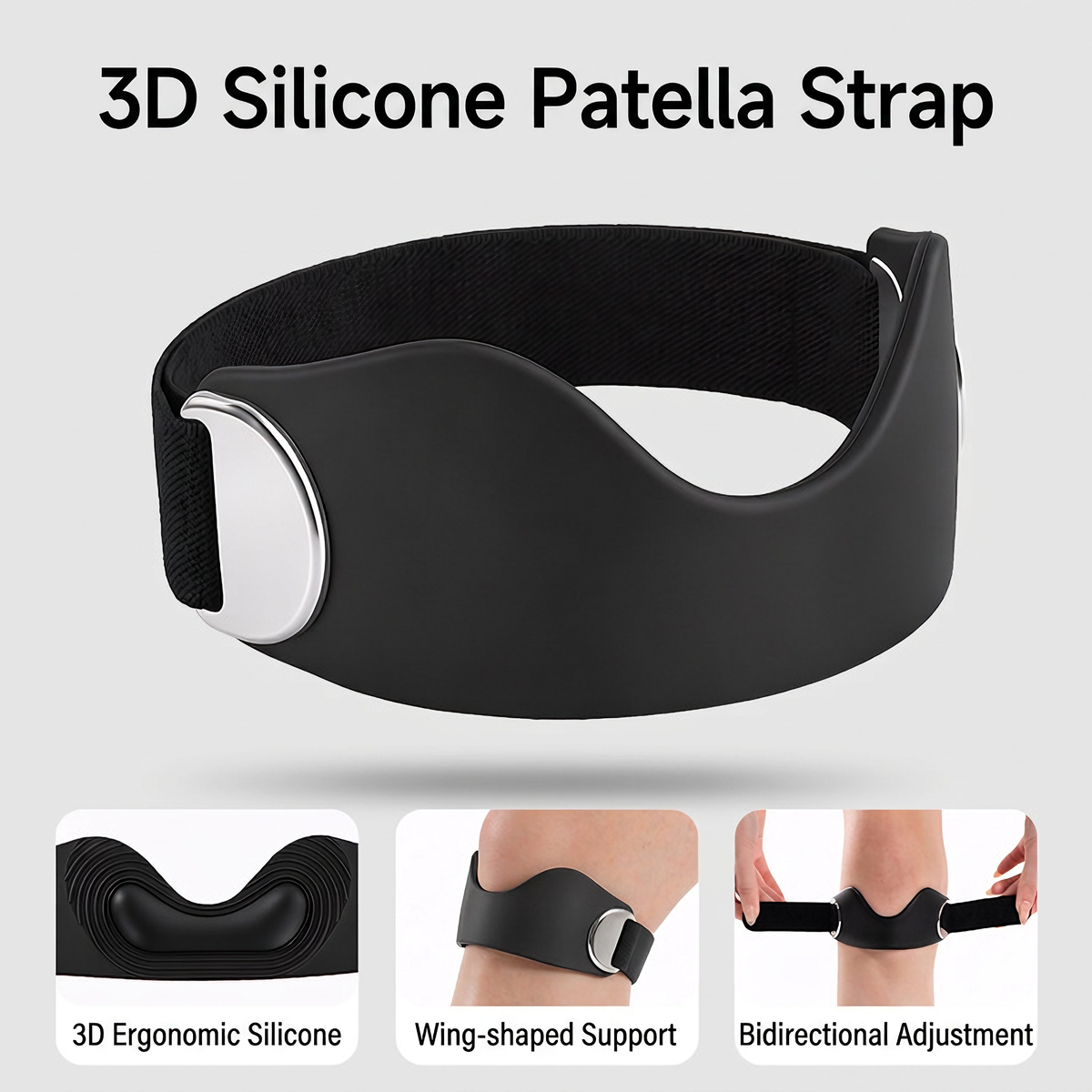 ⏰Buy 1 Get 1 Free - Breathable Shock-Absorbing Patella Brace 🦵