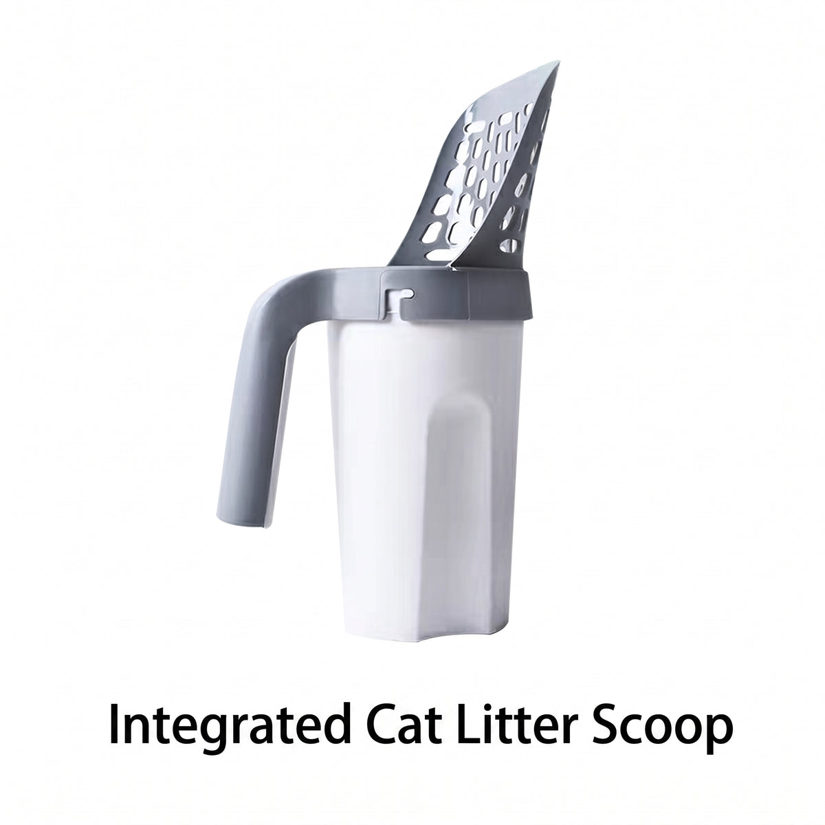 🐾Limited-time 50% off - 2-in-1 cat litter scoop