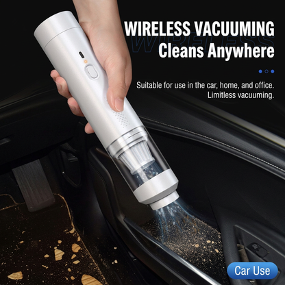 🧹 Brushless Handheld Wireless Car Vacuum Cleaner, Suction & Blowing Dual Purpose, Pet Hair Collector, Portable Dust Remover for Car Interior & Home Cleaning