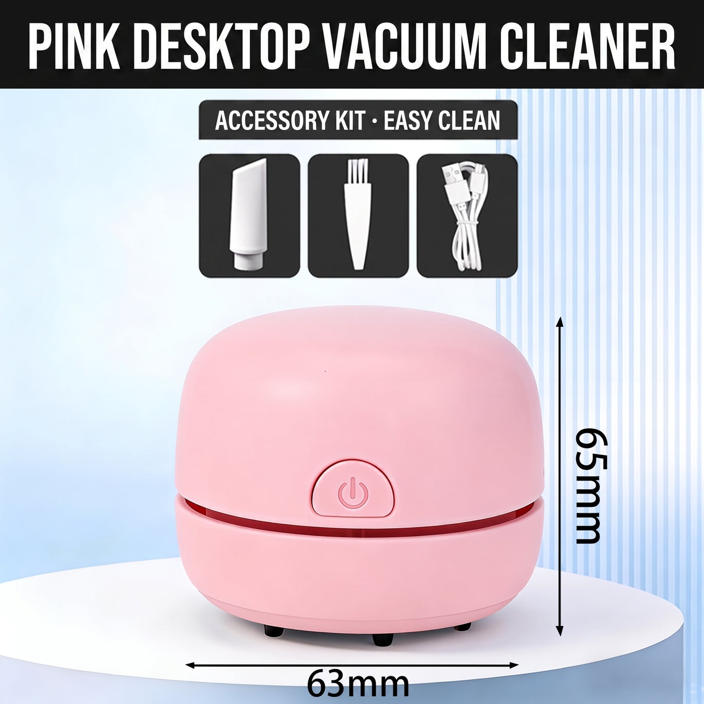 🔥Limited-time 50% off-Mini portable desktop vacuum cleaner