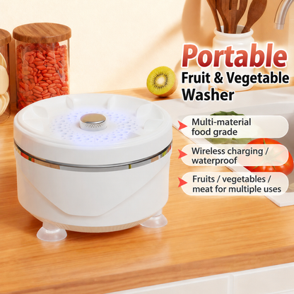 HOT SALE 50% OFF Effortless Vortex Fruit & Vegetable WasherRemoves Pesticides, BPA-Free & Easy-Clean Design