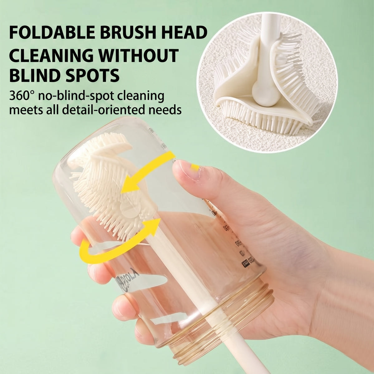 🔥 Buy one get one free - Long-handled cleaning cup brush